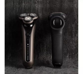 REMINGTON Limitless X9 Wet & Dry Beard Rotary Shaver - Black & Bronze - 5