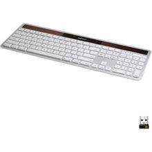 Logitech Wireless Solar K750 FOR MAC Radio Transfer, PC/Mac, Keyboard - Silver - 1
