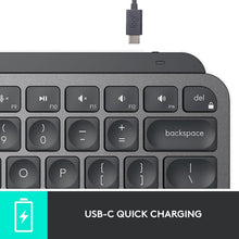 Logitech MX Keys Mini Minimalist Wireless Illuminated Keyboard, Compact, Bluetooth, Backlit, USB-C, Compatible with Apple macOS, iOS, Windows, Linux, Android, Metal Build - Graphite - 6