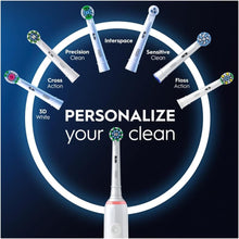 Oral-B Pro 3 Electric Toothbrushes For Adults, Mothers Day Gifts For Her / Him, 1 Cross Action Toothbrush Head, 3 Modes with Teeth Whitening, 2 Pin UK Plug, 3000, White - 4