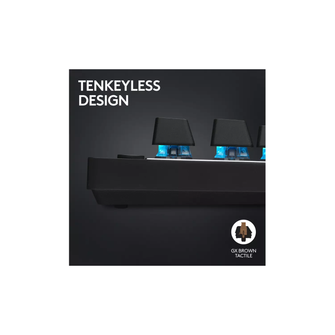 Logitech PRO X TKL Wireless Gaming Keyboard [Black] - 4