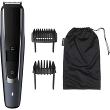 Philips Beard & Stubble Trimmer/Hair Clipper for Men, Series 5000, 40 Length Settings, Self-Sharpening Metal Blades, UK 3-Pin Plug - BT5502/13 - 1