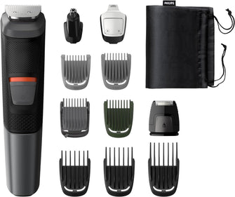 Philips 11-in-1 All-In-One Trimmer, Series 5000 Grooming Kit for Beard, UK 3-Pin Plug - MG5730/33 - 1