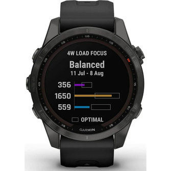 GARMIN Fenix 7S Sapphire Solar HRM With GPS Multisport Watch - Grey - 4