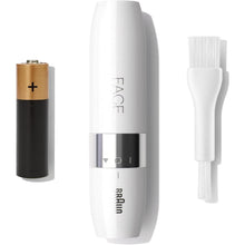 Braun Face Mini Hair Remover, Facial Hair Remover for Women Mini-Sized Design For Portability, With Smart Light, FS1000, White - 5
