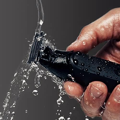 Braun Series X XT5100 Wet & Dry All-in-one Tool with 5 attachments Beard Trimmer Body Groomer and Electric Razor for Men Waterproof (XT5 Black Silver) - 9