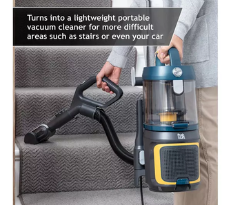 Hoover Upright Vacuum Cleaner, HL5 with Anti-Twist, Portable with Push & Lift, LED Lights, Lightweight, Pet Tool, Blue [HL500PT] - 5