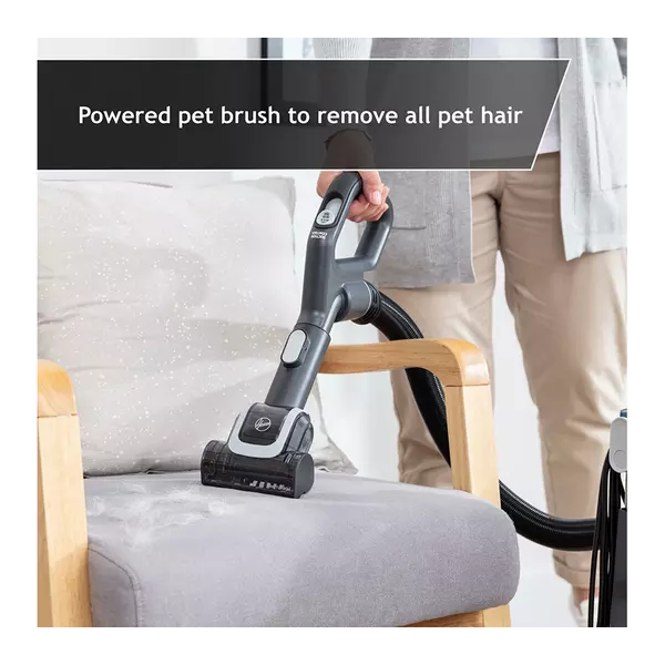 Hoover Upright Vacuum Cleaner, HL5 with Anti-Twist, Portable with Push & Lift, LED Lights, Lightweight, Pet Tool, Blue [HL500PT] - 6