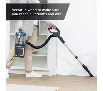 Hoover Upright Vacuum Cleaner, HL5 with Anti-Twist, Portable with Push & Lift, LED Lights, Lightweight, Pet Tool, Blue [HL500PT] - 8
