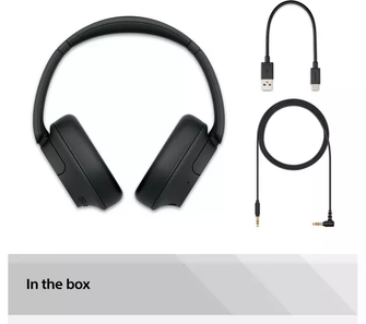 SONY WH-CH720N Wireless Bluetooth Noise-Cancelling Headphones - Black - 5