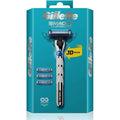 Gillette Men Mach3 Turbo Special Starter Pack, 3D Razor Handle & 3 Blade Refills - 1