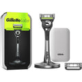 Gillette Labs With Exfoliating Bar Men's Razor - with Travel Case - 1