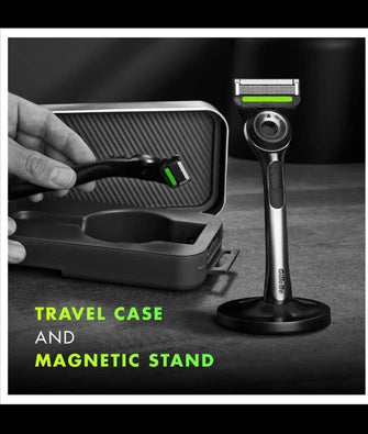 Gillette Labs With Exfoliating Bar Men's Razor - with Travel Case - 2