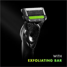 Gillette Labs Men's Razor + 1 Razor Blade Refill, with Exfoliating Bar, Includes Premium Magnetic Stand - 3