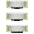 Philips OneBlade Original Replacement Blades, For OneBlade Electric Shaver and Trimmer, Durable Stainless Steel, Trim, Edge and Shave, 3 pack, Model QP230/50 - 1