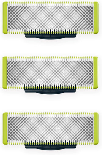Philips OneBlade Original Replacement Blades, For OneBlade Electric Shaver and Trimmer, Durable Stainless Steel, Trim, Edge and Shave, 3 pack, Model QP230/50 - 1