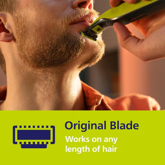 Philips OneBlade Original Replacement Blades, For OneBlade Electric Shaver and Trimmer, Durable Stainless Steel, Trim, Edge and Shave, 3 pack, Model QP230/50 - 4