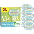 Gillette Venus Extra Smooth Razor Blades Women, Pack of 8 Razor Blade Refills, Lubrastrip with A Touch of Avocado Oils - 1