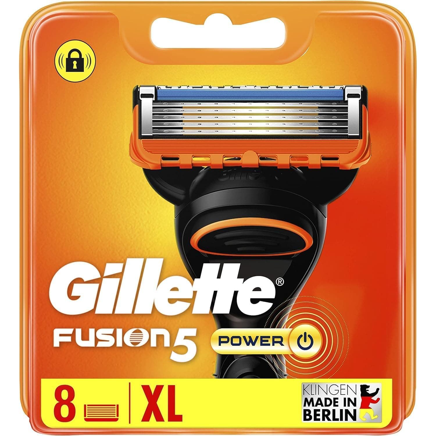 Gillette Fusion Power Men's Razor Blades, 8 each - 1