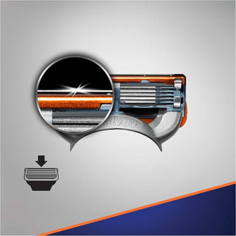 Gillette Fusion Power Men's Razor Blades, 8 each - 3