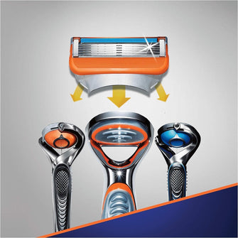 Gillette Fusion Power Men's Razor Blades, 8 each - 5