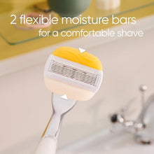 Gillette Venus ComfortGlide Coconut Razor Blades Women, Pack of 3 Razor Blade Refills with 2 Flexible Gel Bars with a Touch of Olay Moisture - 4