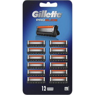 Gillette ProGlide Razor Blades Men Pack of 12 Razor Blade Refills with Precision Trimmer, 5 Anti-Friction Blades - 1
