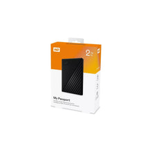 WD My Passport 2TB Portable Hard Drive - Black