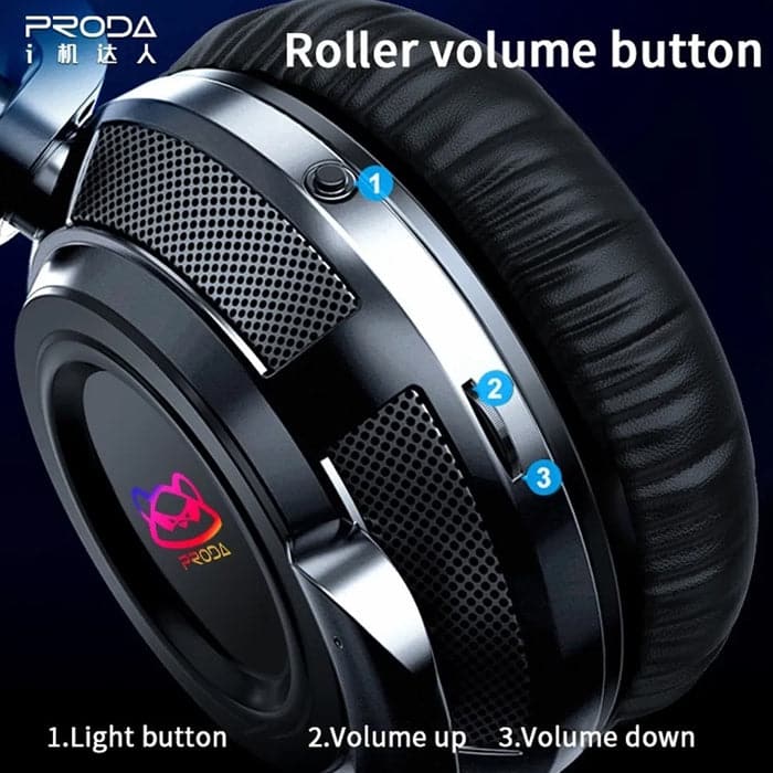 Proda PD-BH700 Kuson Gaming Headset (Black)– Gadcet UK