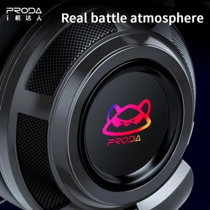 PRODA,PRODA STEREO GAMING HEADSET - BLACK - Gadcet.com