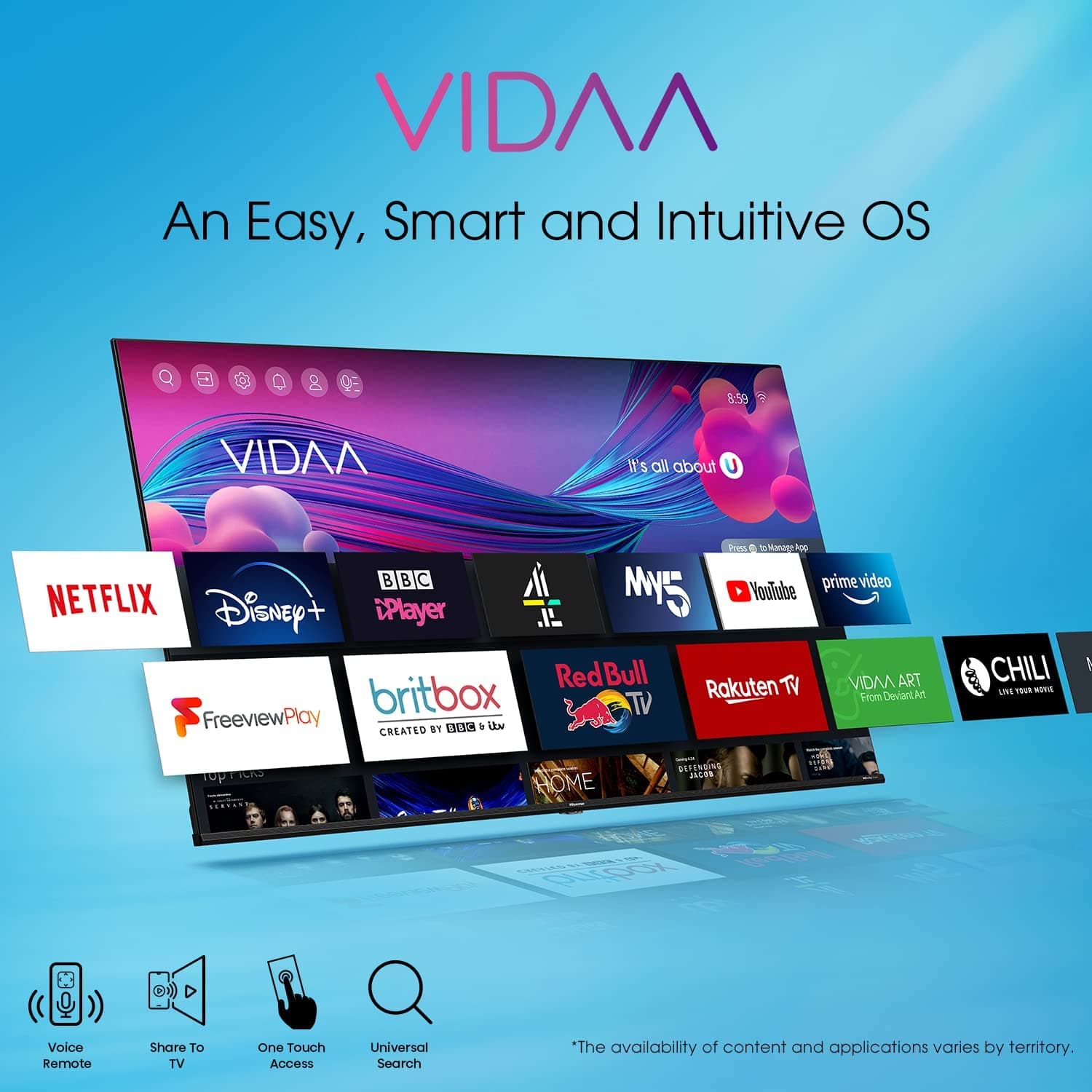 HISENSE,Hisense 43E77HQTUK QLED Gaming Series 43-inch 4K UHD Dolby Vision HDR Smart TV with YouTube, Netflix, Disney + Freeview Play and Alexa Built-in, Bluetooth and WiFi, TUV Certificated (2022 NEW) - Gadcet.com