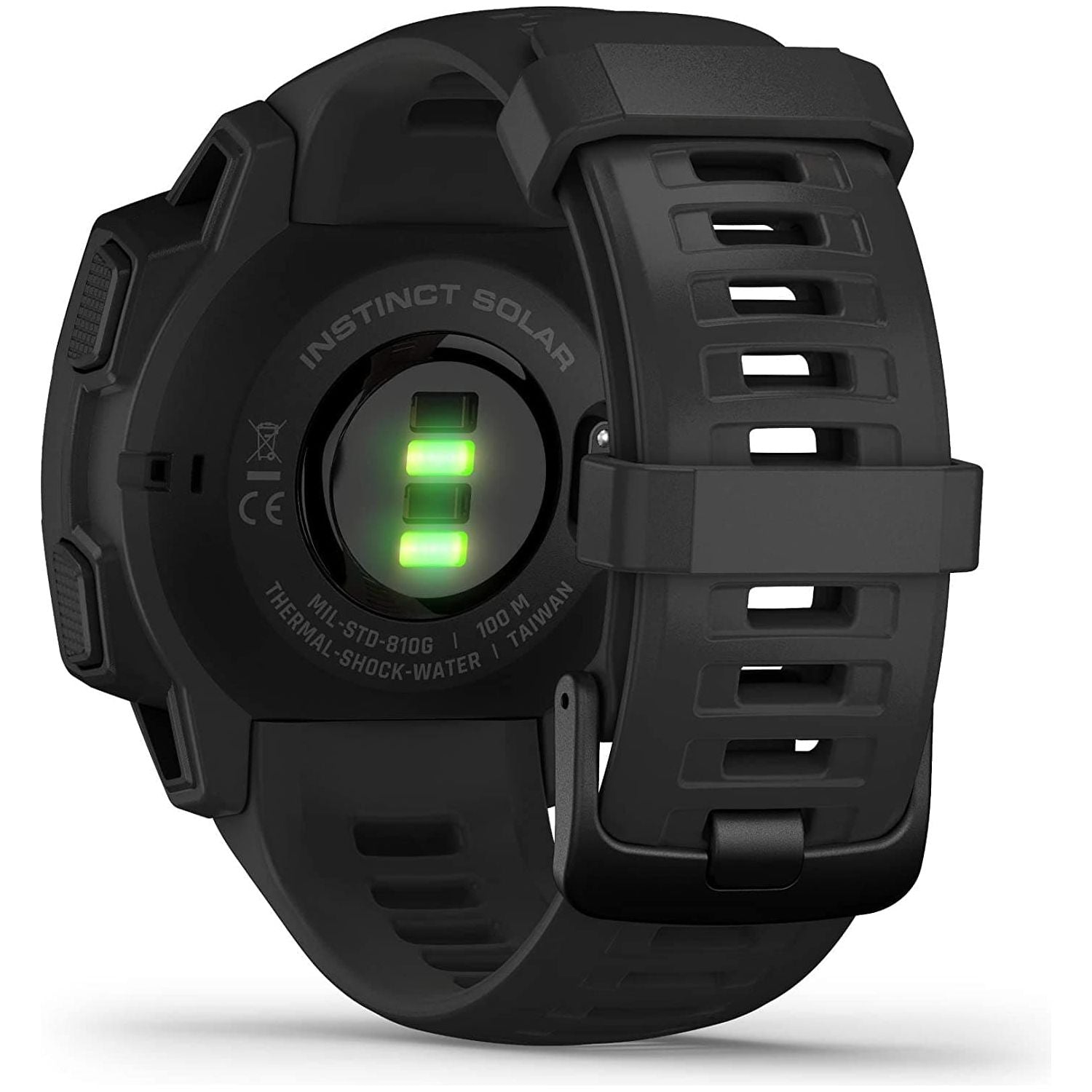 Garmin Instinct Solar Tactical, Solar-powered Rugged Outdoor Smartwatch with Tactical Features, Built-in Sports Apps and Health Monitoring, Black - Gadcet.com