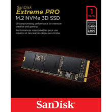 Buy Sandisk,SanDisk SDSSDXPM2-1T00-G25 Extreme PRO 1 TB M.2 NVMe 3D SSD, Black - Gadcet.com | UK | London | Scotland | Wales| Ireland | Near Me | Cheap | Pay In 3 | Hard Drives