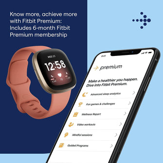 Buy Fitbit,Fitbit Versa 3 Smart Watch - Pink Clay - Gadcet.com | UK | London | Scotland | Wales| Ireland | Near Me | Cheap | Pay In 3 | Watches
