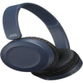 JVC Wireless Bluetooth Foldable Deep Bass On Ear Lightweight HA-S31BT Headphones, Blue - Gadcet.com