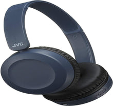 JVC Wireless Bluetooth Foldable Deep Bass On Ear Lightweight HA-S31BT Headphones, Blue - Gadcet.com