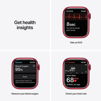 Buy Apple,Apple Watch Series 7 (GPS + Cellular, 41mm) - (PRODUCT)RED Aluminium Case with (PRODUCT)RED Sport Band - Regular - Gadcet.com | UK | London | Scotland | Wales| Ireland | Near Me | Cheap | Pay In 3 | Watches