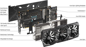 Buy ASUS,ASUS ROG Strix GeForce RTX 2060 SUPER Advanced 8 GB GDDR6 - Gadcet.com | UK | London | Scotland | Wales| Ireland | Near Me | Cheap | Pay In 3 | Desktop Computers