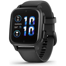 Garmin,Garmin Venu Sq 2 Music Edition Smart Watch - Black/ Slate - Gadcet.com