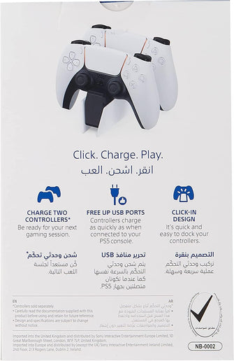 Buy playstation,DualSense PlayStation 5 Charging Station - Gadcet.com | UK | London | Scotland | Wales| Ireland | Near Me | Cheap | Pay In 3 | Video Game Consoles