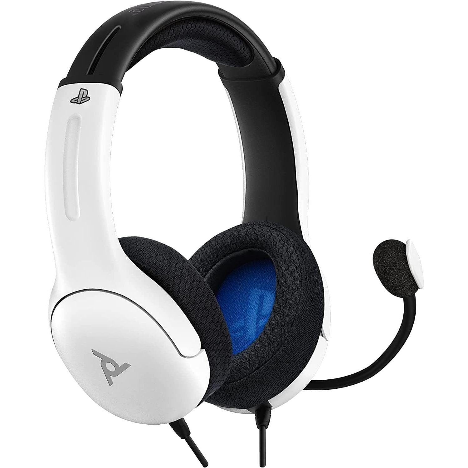 Buy pdp gaming,PDP Gaming LVL40 Stereo Headset with Mic for PlayStation, PS4, PS5 - PC, iPad, Mac, Laptop Compatible - Noise Cancelling Microphone, Lightweight, Soft Comfort On Ear Headphones, 3.5 mm Jack - White - Gadcet.com | UK | London | Scotland | Wales| Ireland | Near Me | Cheap | Pay In 3 | Headphones