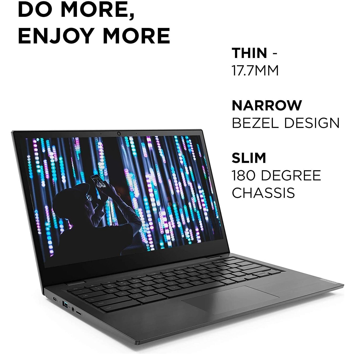 Lenovo,Lenovo Chromebook S345 14 Inch FHD Laptop - AMD A6 - 9220C Radeon 5, 4GB RAM, 32GB eMMC, Chrome OS - Mineral Grey - Gadcet.com
