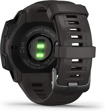 Garmin,Garmin Instinct Solar GPS Smart Watch - Graphite Black - Gadcet.com