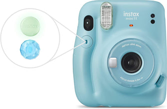 Buy FUJIFILM,Fujifilm Instax Mini 11 Instant Film Camera - Sky Blue - Gadcet.com | UK | London | Scotland | Wales| Ireland | Near Me | Cheap | Pay In 3 | 