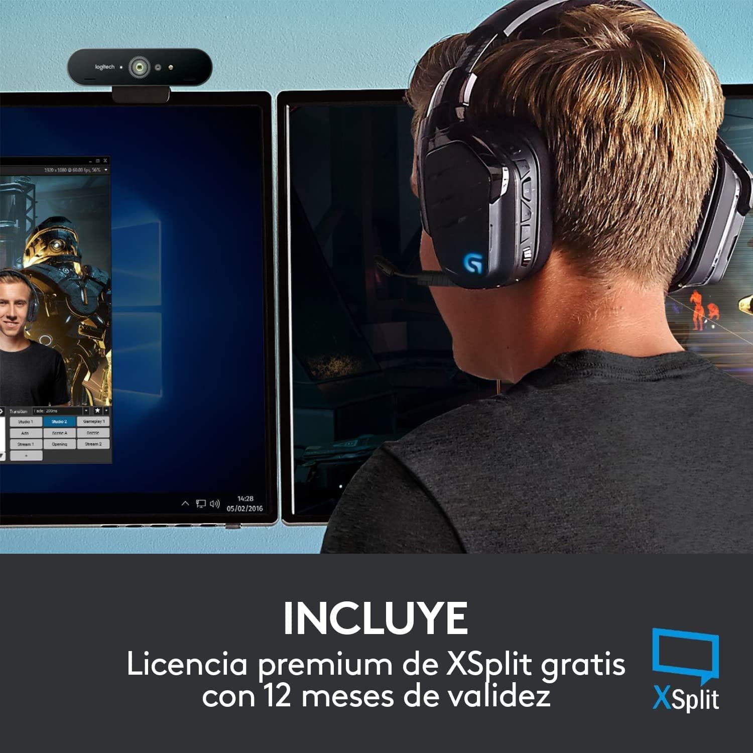 Buy Logitech,Logitech Business ULTRA HD PRO BUSINESS WEBCAM 4K Premium Webcam with HDR and Windows®, 13 Mega Pixels, 1080p/60fps Ultra Fast Streaming, Adjustable Field of View, 5X Zoom, Black - Gadcet.com | UK | London | Scotland | Wales| Ireland | Near Me | Cheap | Pay In 3 | Webcams