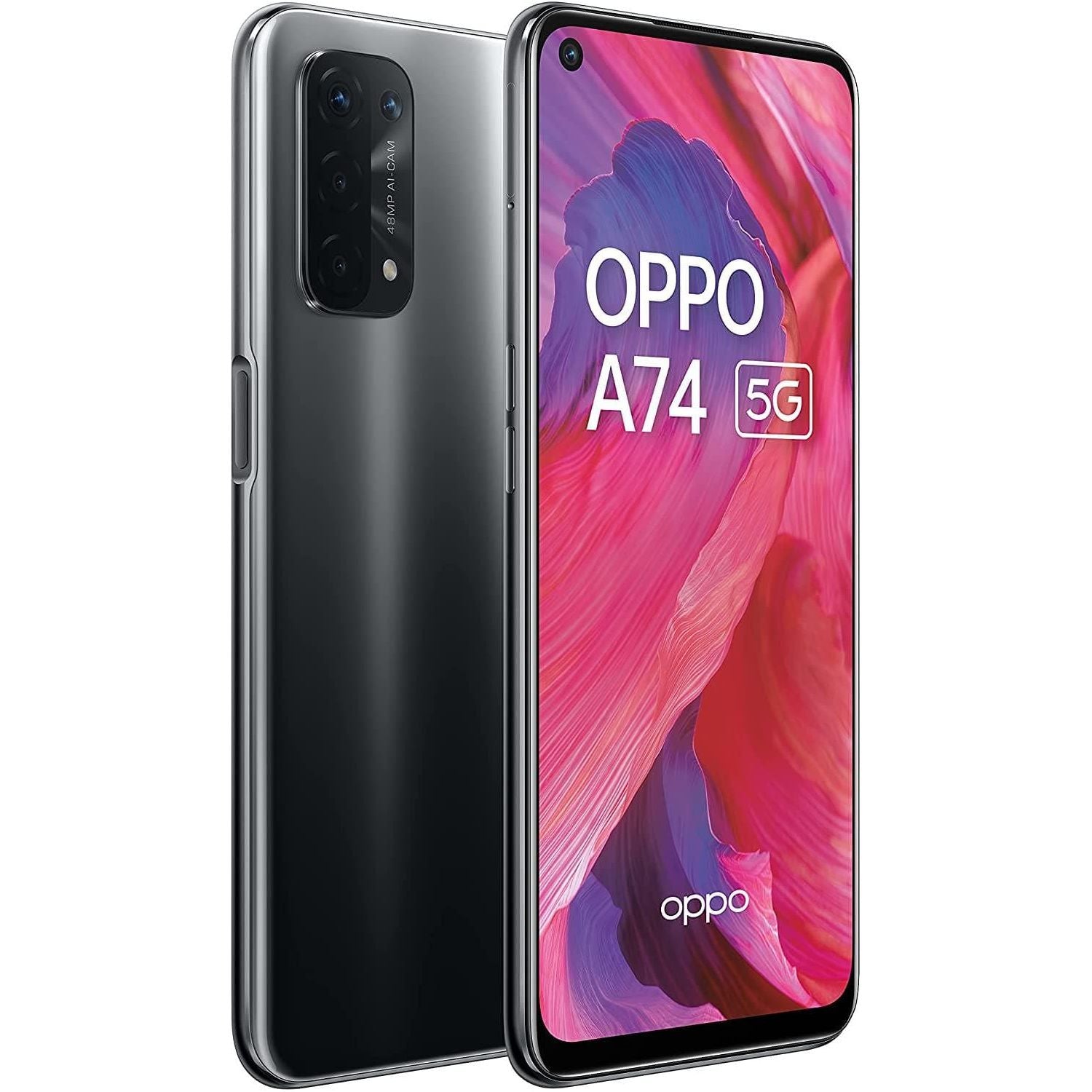 Buy Oppo,OPPO A74 5G 128GB Storage, 6GB RAM, Dual Sim, Fluid Black - Unlocked - Gadcet.com | UK | London | Scotland | Wales| Ireland | Near Me | Cheap | Pay In 3 | Mobile Phones