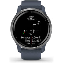 Buy Garmin,Garmin Venu 2 GPS smartwatch with all-day health monitoring, Silver Bezel with Granite Blue Case and Silicone Band - Gadcet.com | UK | London | Scotland | Wales| Ireland | Near Me | Cheap | Pay In 3 | 
