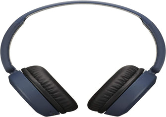 JVC Wireless Bluetooth Foldable Deep Bass On Ear Lightweight HA-S31BT Headphones, Blue - Gadcet.com