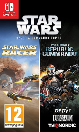 Nintendo,Star Wars Racer & Commando Combo Nintendo Switch Games - Gadcet.com