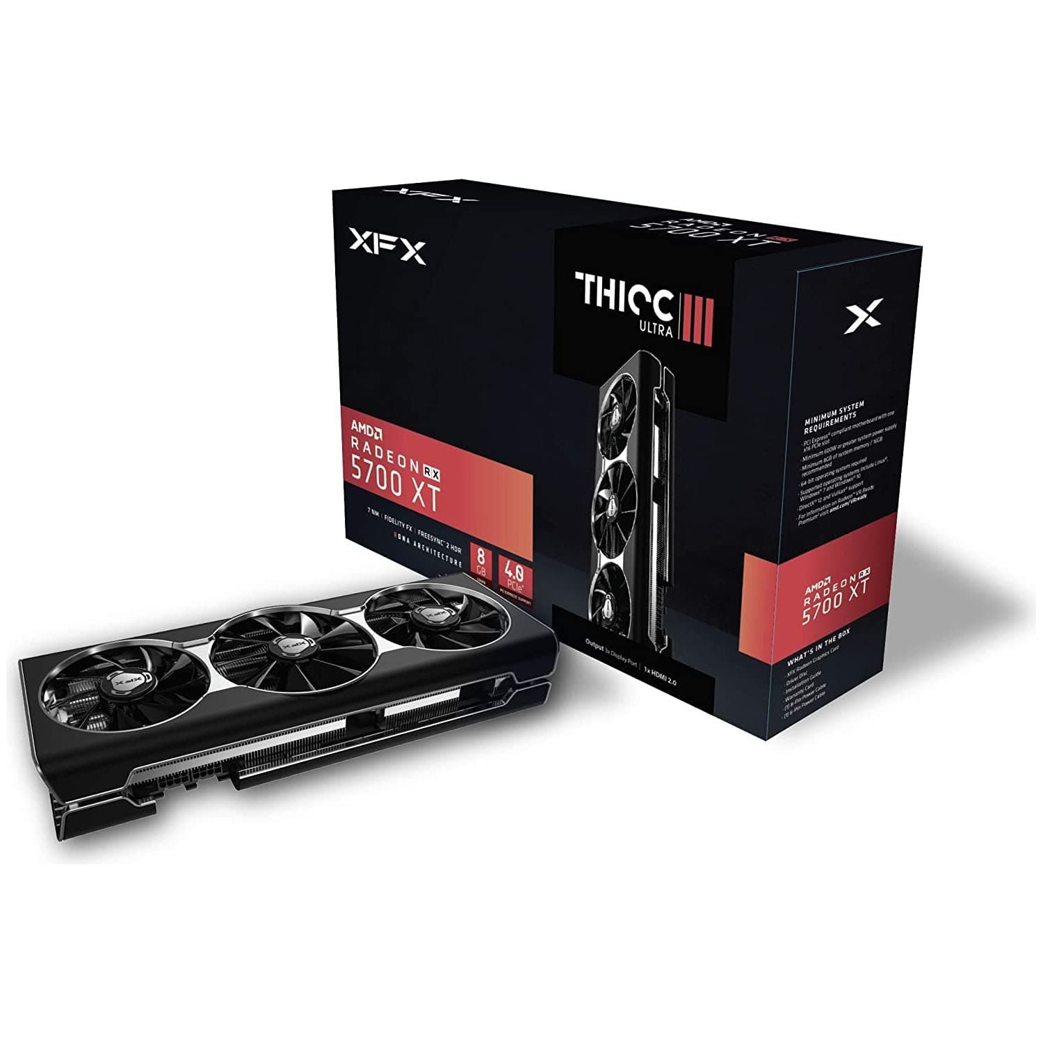 XFX AMD Radeon™ RX 5700 XT 8GB GDDR6 THICC III Ultra